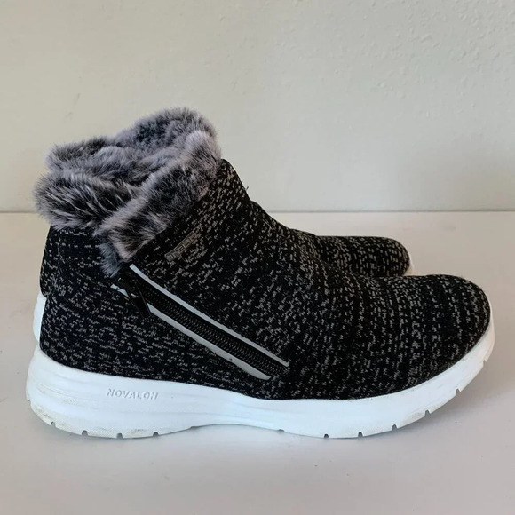 TELIC Women's Apres-Ski Recovery Comfort Boots 510 Granite Size 9 Vegan Friendly - Picture 1 of 10